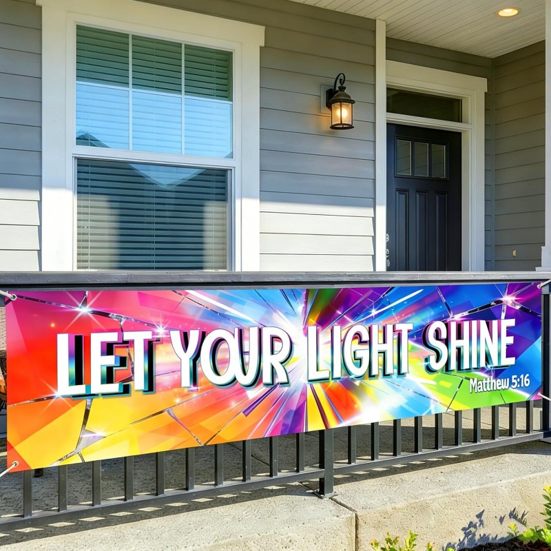 Let'S Party Event Supply - VIKAMA Let Your Light Shine バナー