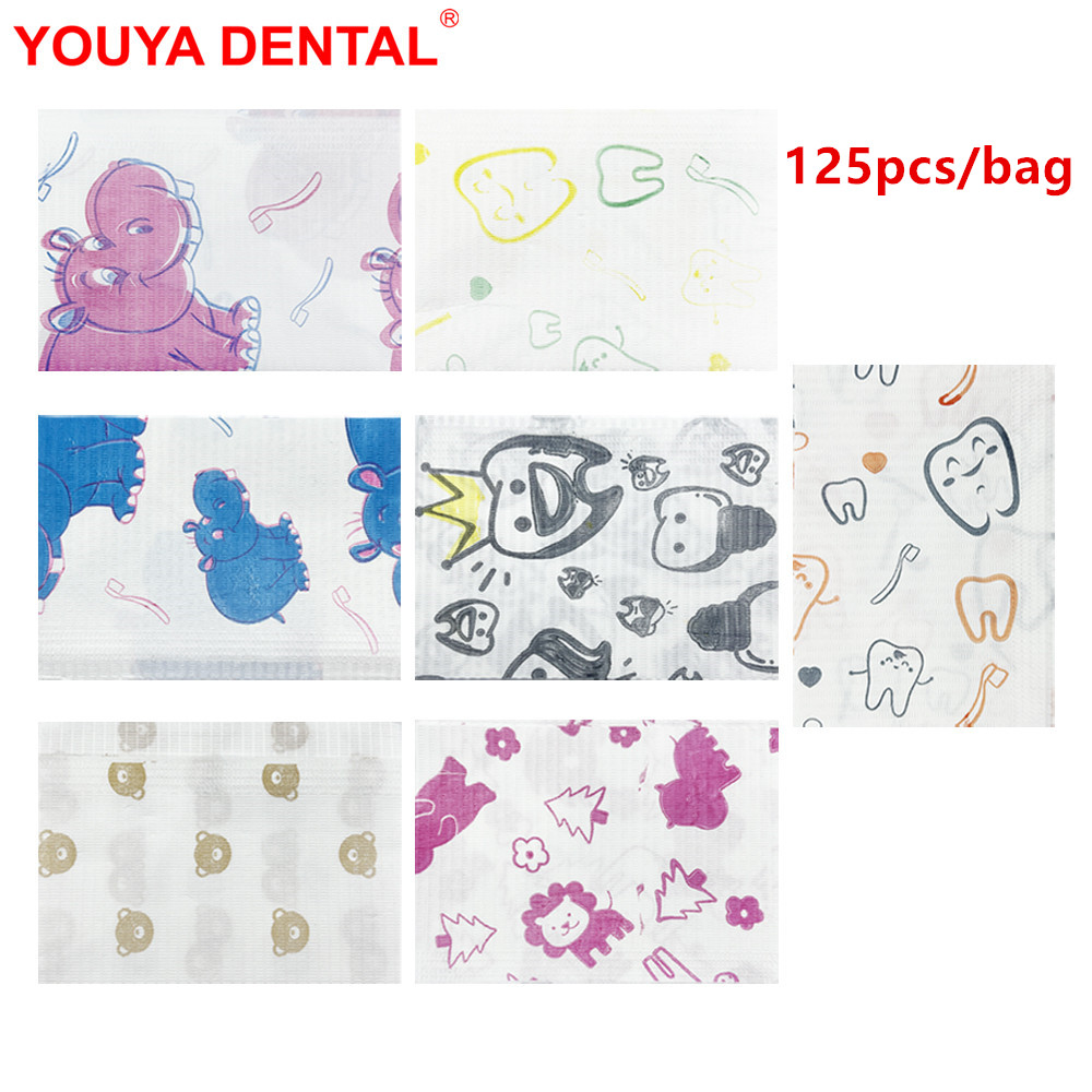 子供用防水使い捨てタトゥービブ,かわいいスカーフ,クリーニン - Table Cloth Disposable のレビューと価格