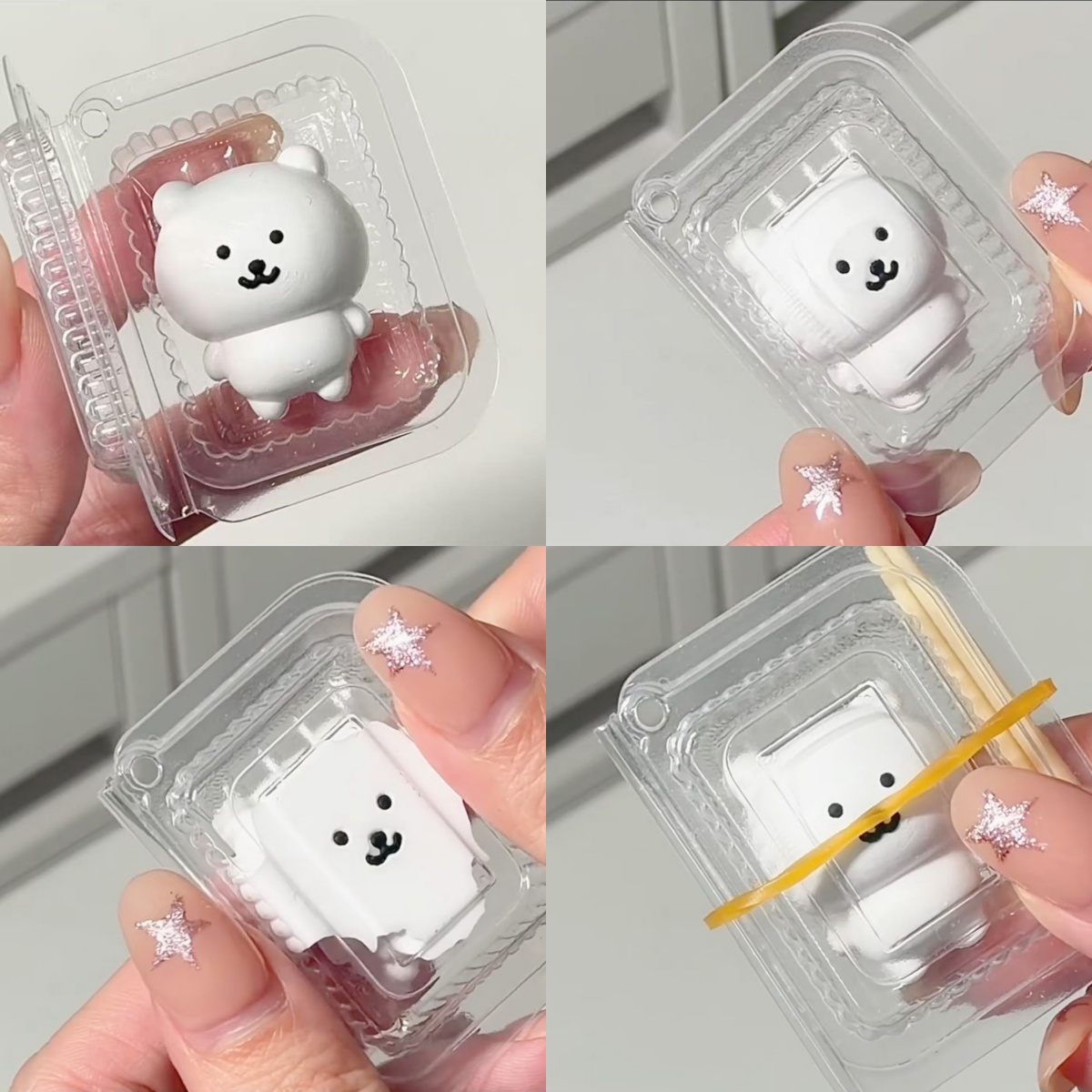 ランチボックス スクイーズ ジョークベア かわいいスクイーズ - Party Favor Bag のレビューと価格