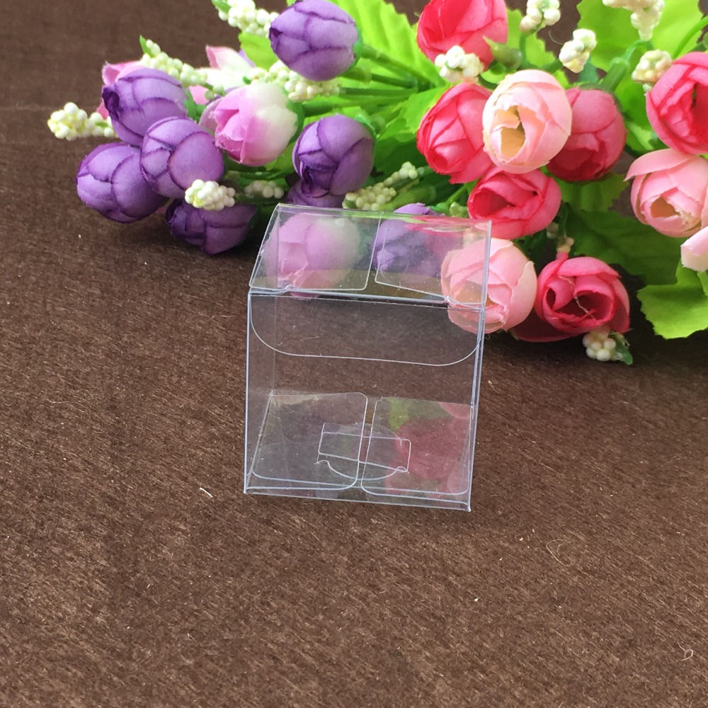 50ピース9*9*9センチクリアプラスチックpvcボックス包 - Event Party Box のレビューと価格