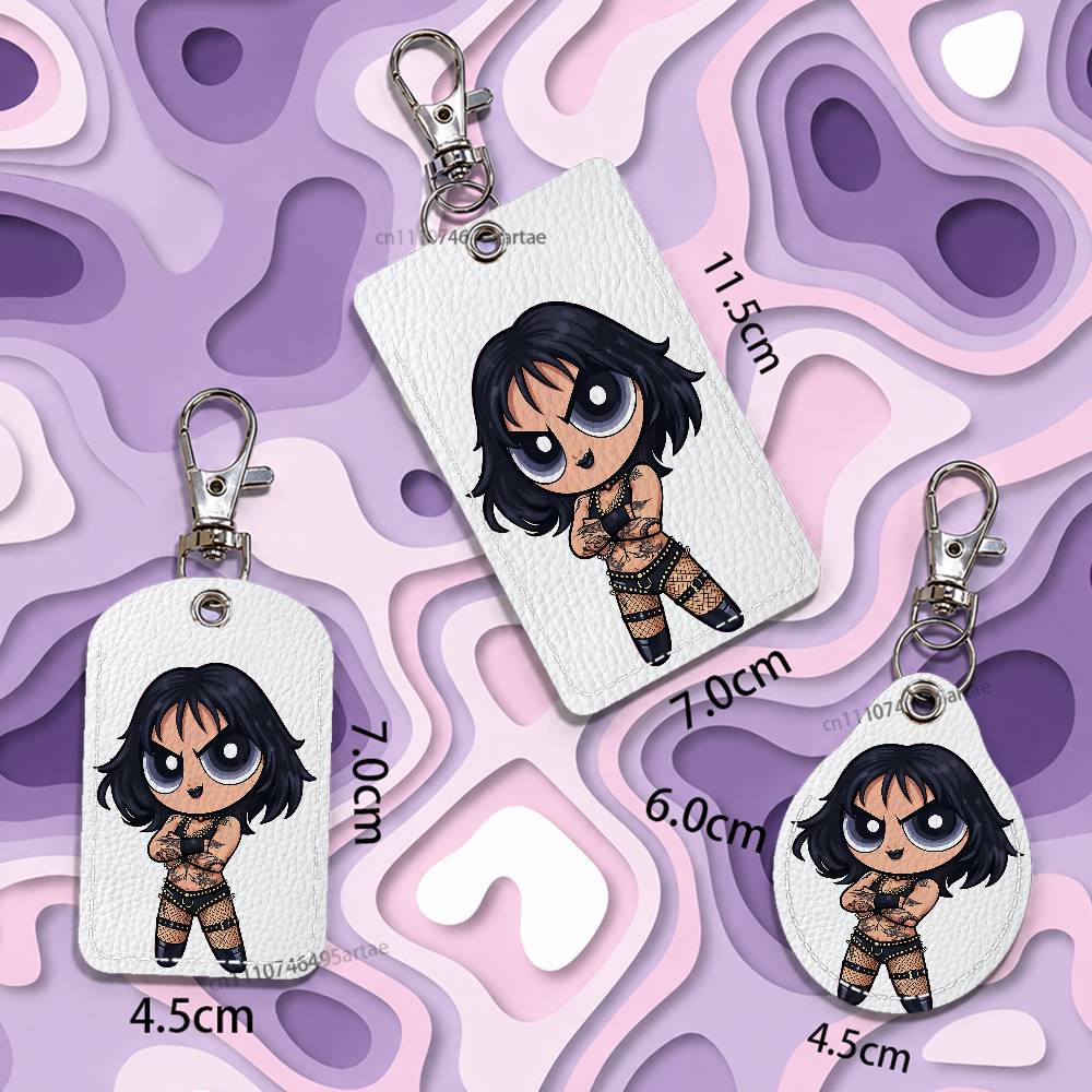 マミ・ブラック・リア・リプリー漫画歌手長方形IDカードケース - Party Favor Bag のレビューと価格