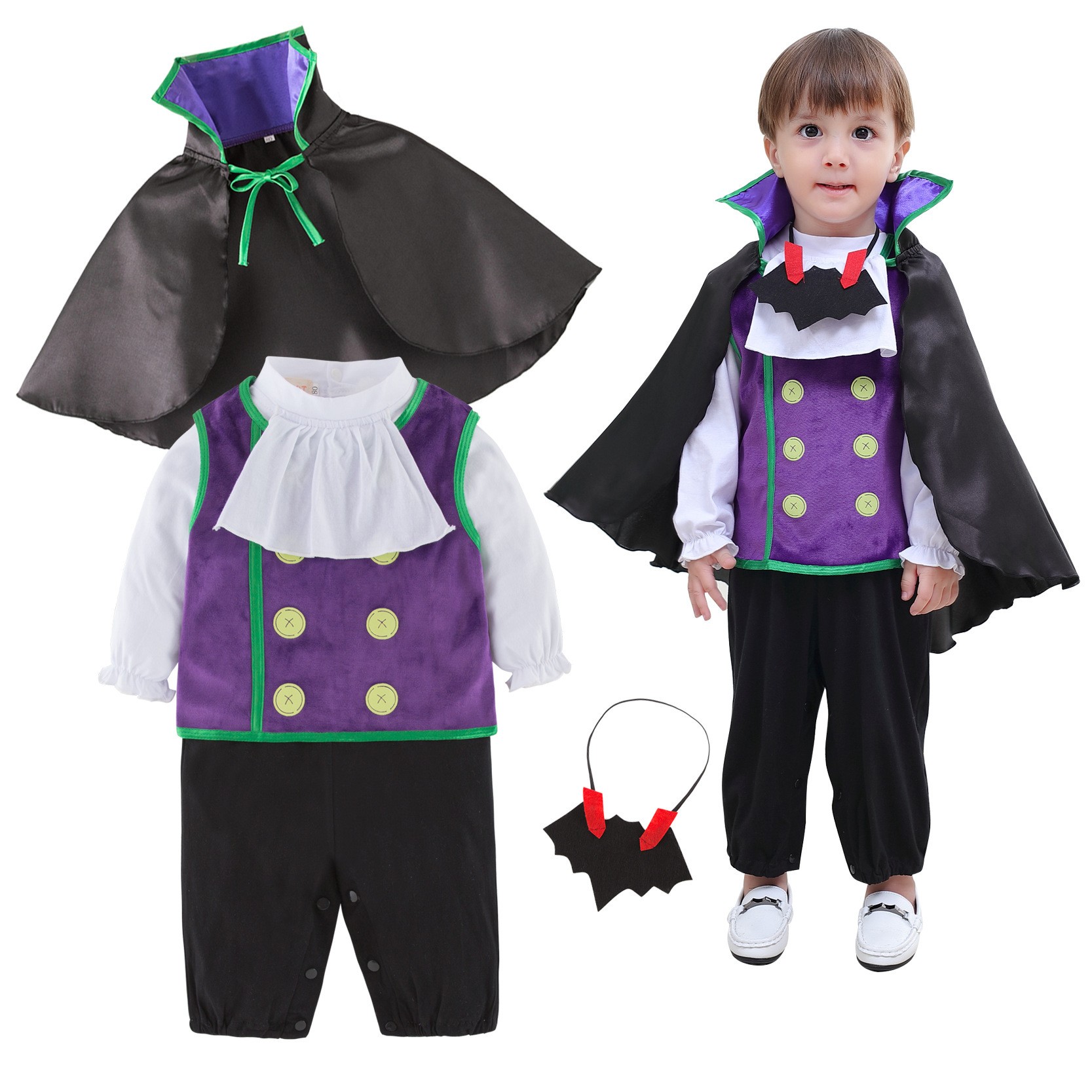新発売のハロウィン用外国貿易ベビーヴァンパイアコスチューム、 - Event Launch Party のレビューと価格