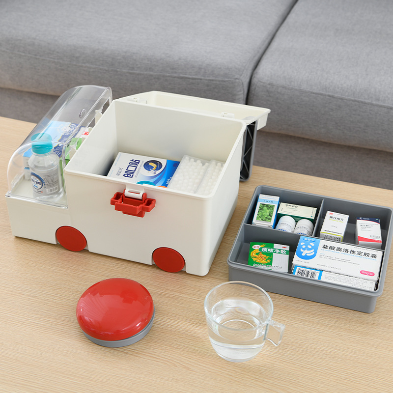 新しいプラスチック製救急医療ボックス、家族向けポータブル大型 - Napkin Folding Set のレビューと価格