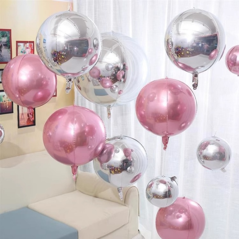 5個入り 10インチ、18インチ、22インチ 4D丸型メタル - Party Event Supply Store のレビューと価格