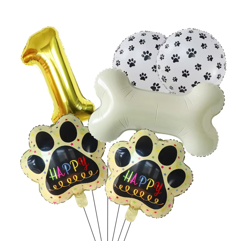 ゴールドWOOFバルーン、犬の誕生日パーティー用品、犬のパー - Let'S Party Event Supply のレビューと価格