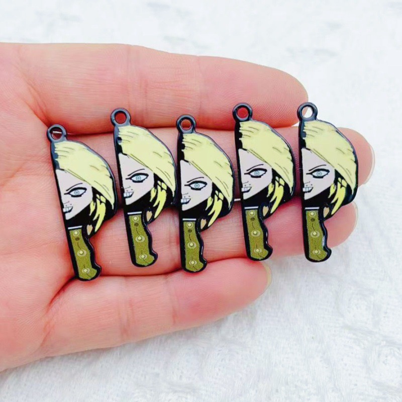 10 個漫画ピエロ面白いカップル片面アクリルジュエリー DI - Party Favor Bag のレビューと価格