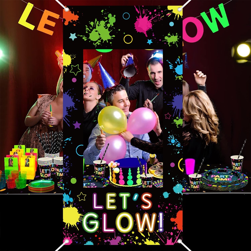 Let's Glow フォトブースフレーム ネオングラフィテ - Let'S Party Event Supply のレビューと価格