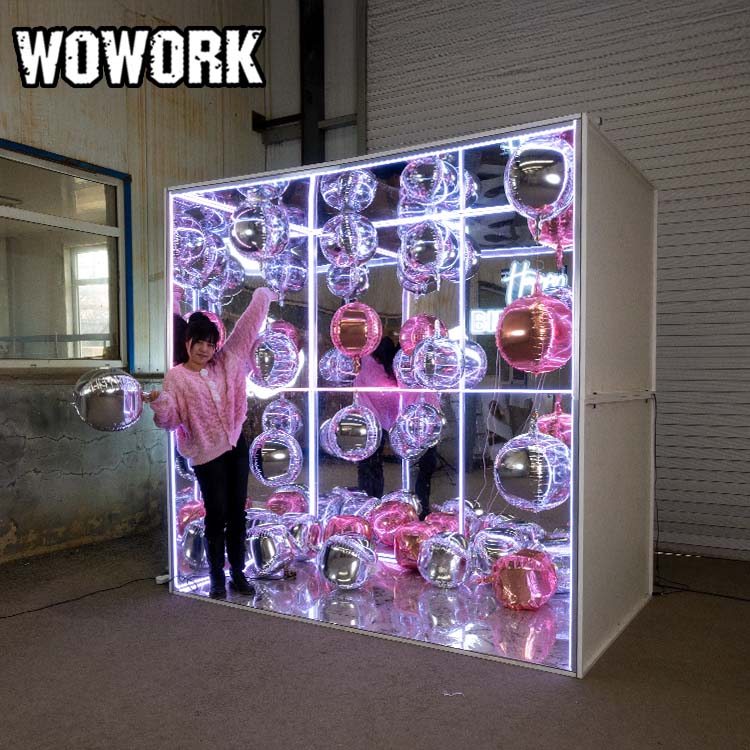 WOWORK卸売メタル製取り外し可能ミラートンネルフォトブー - Event Party Box のレビューと価格