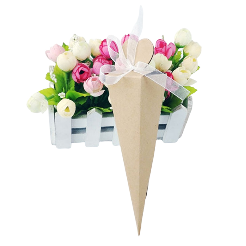 10/20/50個アイスクリームコーンウェディングキャンディ - Cotton Candy Cone のレビューと価格