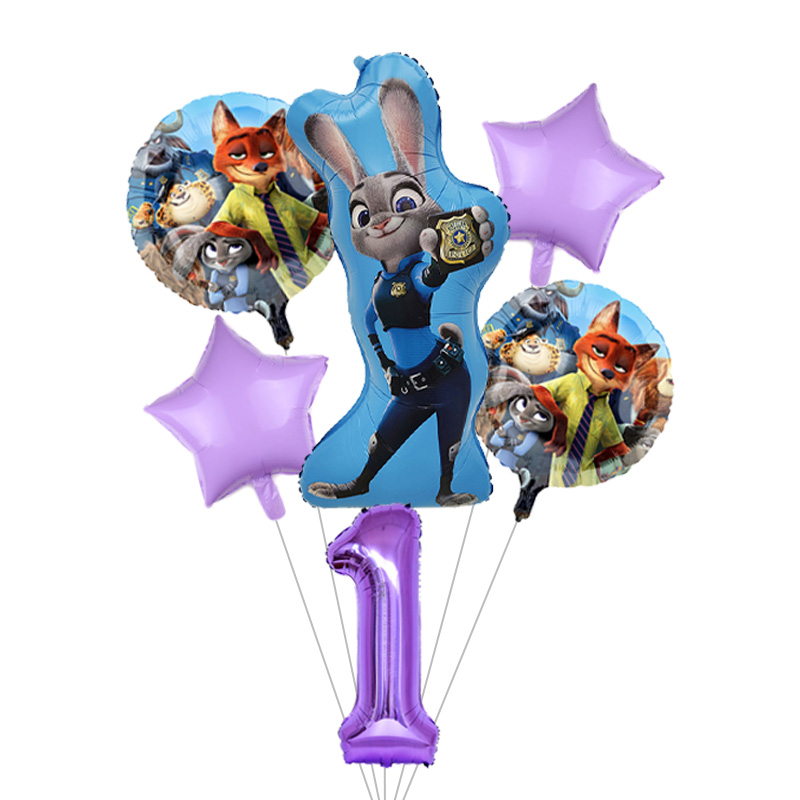 ズートピア動物漫画バルーンアーチガーランドキット 誕生日パー - Balloon Arch Kit のレビューと価格