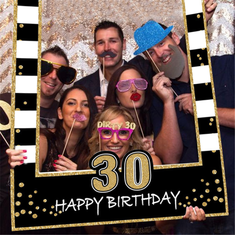 1 16 18 21 30 35 40 50 60 誕生日フ - Photo Booth Frame のレビューと価格