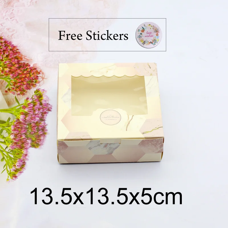 20/50 個の結婚式のキャンディーギフトボックス窓クッキー - Event Party Box のレビューと価格
