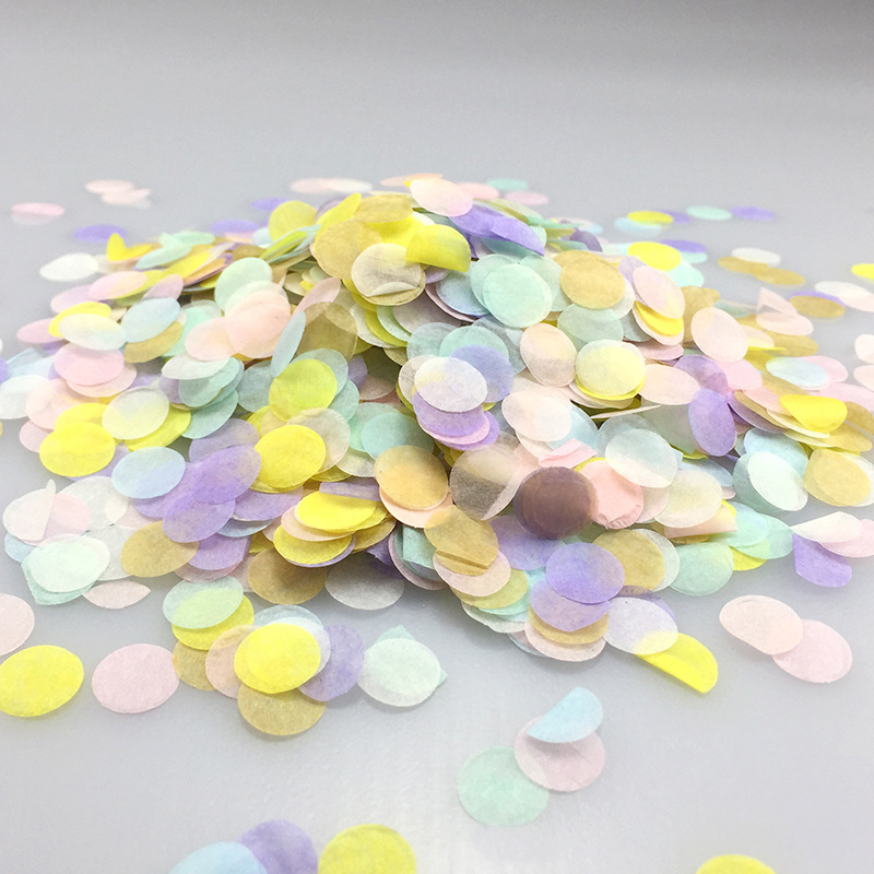 1000 ピース/バッグ 1 センチメートル紙紙吹雪ミックス - Confetti Cannon Tube のレビューと価格